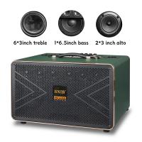 Quality 11KG Outdoor Portable Karaoke Party Speaker Bluetooth With 2 Mic for sale