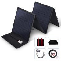Quality 100W Hiking Solar Folding Bag Solar Travel Backpack for sale