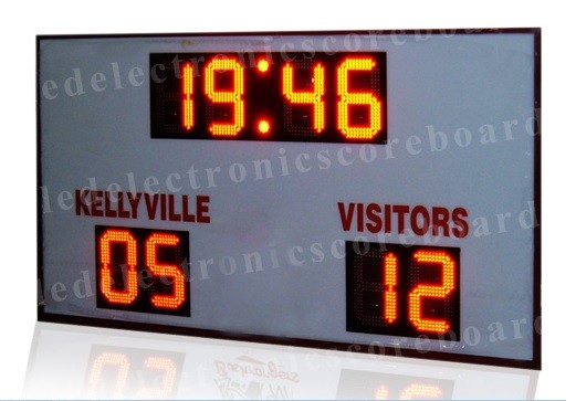 Quality High Brightness LED Football Scoreboard For Outside CE / RoHS Approved for sale
