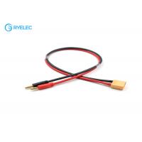 China Battery Charging Cable Custom Wire Harness 4.0mm Banana To XT90 Male Female Plug factory