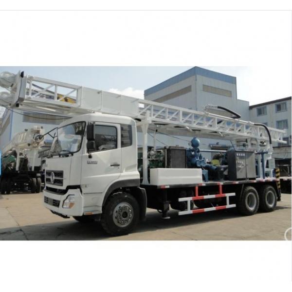 Quality Truck Mounted Water Well Drill Rig Hydraulic For 400 Meter Drilling for sale