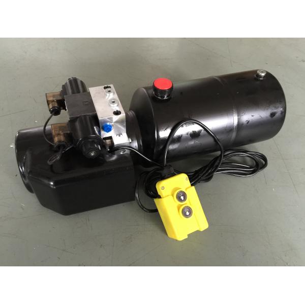 Quality DC 12V 1.6KW  Work Pressure 18Mpa with Round Steel Tank Mini Hydraulic Power Packs for Fork-lifts for sale