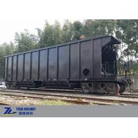 China 90T Quick Discharge Railway Ore Hopper Wagons 1435mm Gauge AAR Air Brake factory
