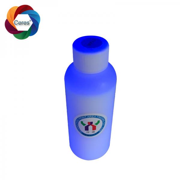 Quality 100ml Bottle Security Printing Ink Blue Water Based 400 Nm UV Invisible Ink for sale