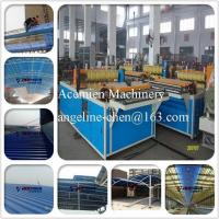China New design light weight, high strength corrugated roofing tile machine production line factory
