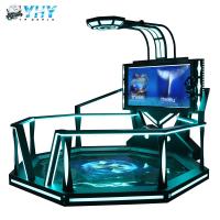 China 65'' Screen Game VR Simulator 3.0m Wide Standing 9D Virtual Reality Walker Platform factory