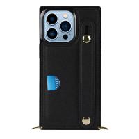 China Exquisite Iphone Wallet Case Leather OEM / ODM Black Phone Case factory