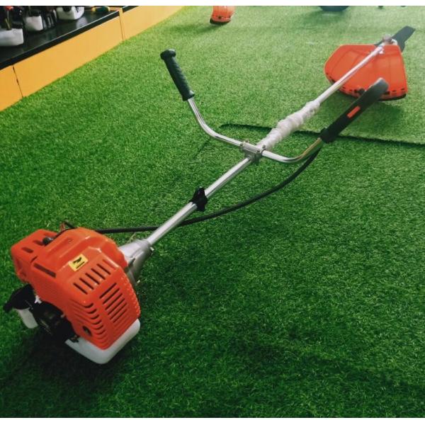 Quality 2 In 1 Gasoline 43cc Grass Cutter Machine / 25/1 Oil Mixing Grass Trimmer for sale