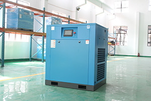 Quality 37kw Portable Screw Air Compressor Small Rotary 28L 6.2m3 Min for sale