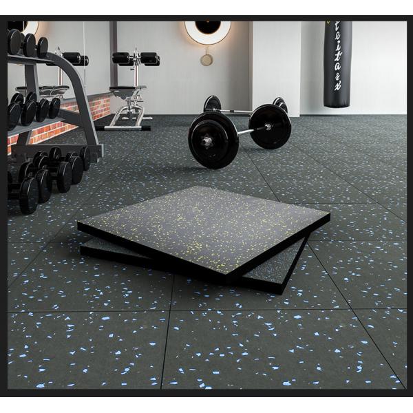 Quality Custom Rubber Floor Mats 1000mm*1000mm Interlocking Gym Flooring for sale
