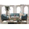 China Upholstered Furniture Living Corner Sofa Set Designs Chesterfield Sofa LM001 factory