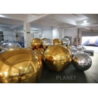 China Custom Inflatable Decoration Mirror Ball Logo printing Environmental Friendly factory