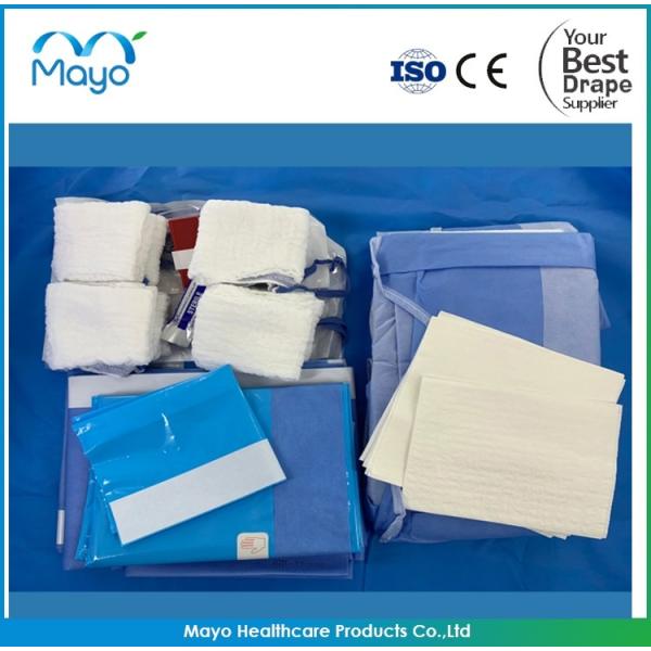 Quality Clinic Disposable Drape Pack Universal Sterile Drape With Hole for sale