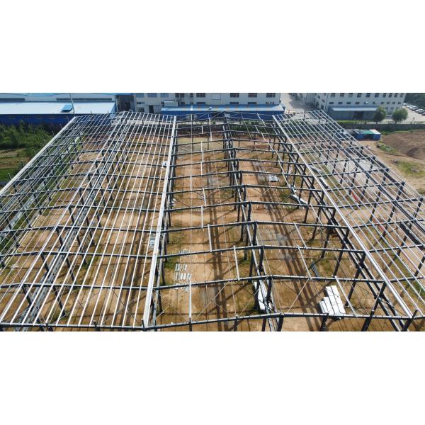 ISO Standard Prefab Structural Steel Building Frame Project One Stop ...