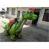China Coin Operated Large Ride On Dinosaur Animatronic Dinosaur Walking Ride On Car factory