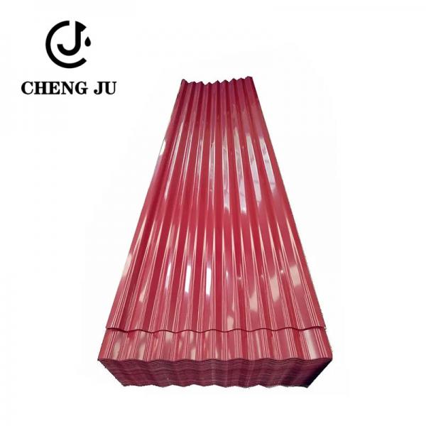 Quality Colour Coated Roofing Sheet Galvalume Dx54d Corrugated Galvanized Sheet Metal for sale