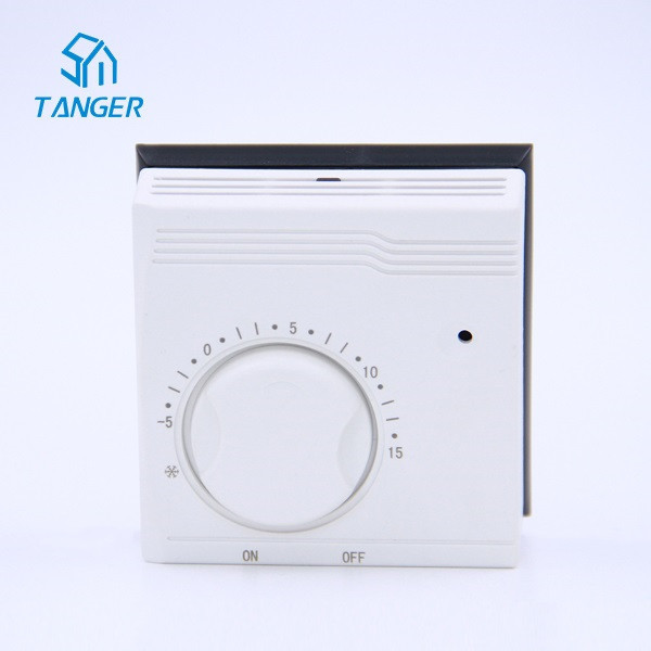 Quality Single Room Thermostat With Frost Protection -5 To 15c Single Pole Throw Surface for sale