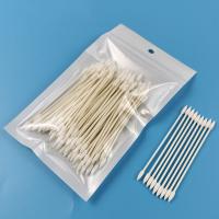 China 3mm Eco Friendly Paper Stick Double Pointed Qtips Cosmetic Cottton Swab For Makeup Removing for sale