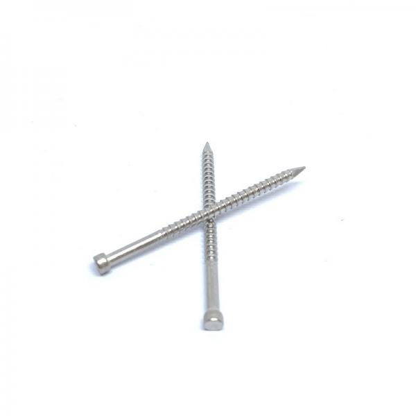 Quality Polishing Lost Head Annular Ring Shank Nails CE Certified For Wood for sale