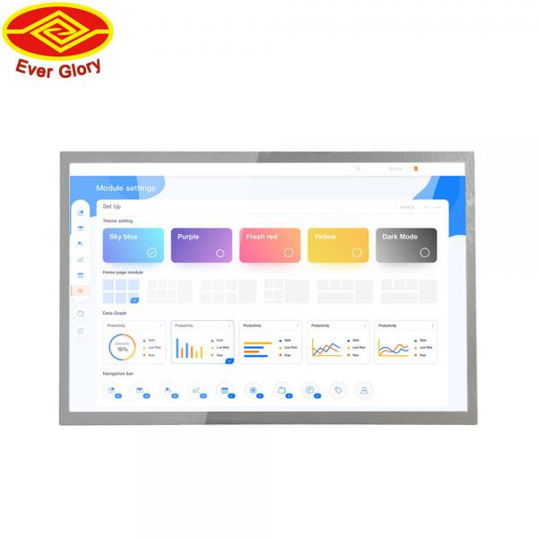 Quality 7 Inch Optical Bonding Display , LCD Touch Screen Panel With Anti Fingerprint Coating for sale