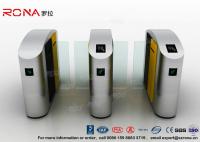 China Turnstile Barrier Gate Waist Height RFID Turnstile Security Systems Automatic Flap Barrier Turn Style Door factory