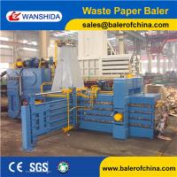 China High efficiency full automatic baler for used cardboard&waste paper with conveyor for sale