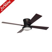 Quality 48 Inches Flush Mount Dimmable LED Ceiling Fan For Living Room for sale