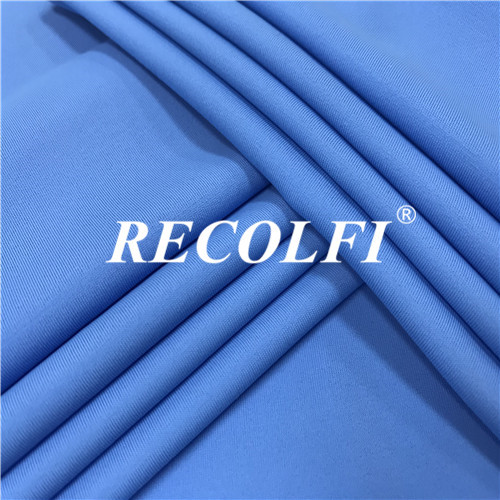 Quality Italian Warp Knitting Recycled Spandex Fabric With High Colorfastness for sale