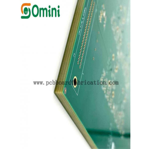Quality Resin Plug 6L FR4 Multilayer PCB Fabrication With Immersion Gold And Edge Plated for sale
