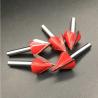 China 3D V- Type Carbide Milling Cutter Woodworking V Shape End Mill for Wood Cutters factory