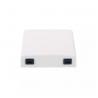 China Fiber Termination Box 2 Ports SC Simplex / LC Duplex Adapter Wall Plate 2F Fiber Face Plate Socket factory