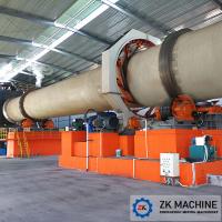 China High Capacity Ceramic Rotary Kiln Plant 48-1000 T/D Convenient Maintenance for sale