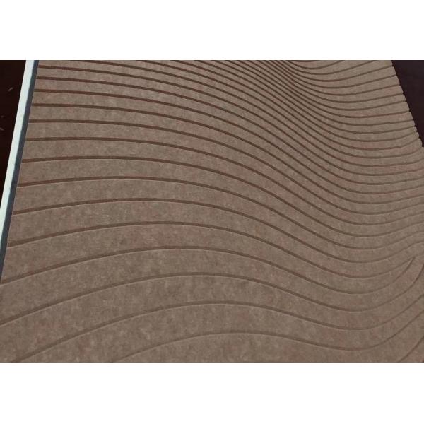 Quality Eco Friendly Recycled Acoustic Felt Ceiling Panels Tear Resistant for sale