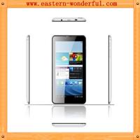 China 7inch MTK6572 narrow side android pc tablet phone with WCDMA850/2100 and GSM quad brand factory