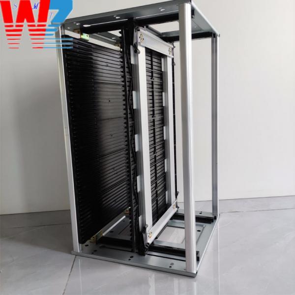 Quality Metal Plastic SMT PCB Rack For PCB Loader Machine / PCB Unloader Machine for sale