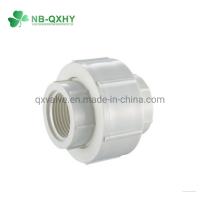 China Water Supply UPVC BS Threaded PVC Fittings in White Female Coupling Elbow Tee and More factory