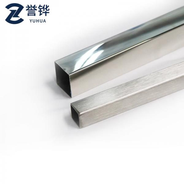 Quality ASTM 25mm 37mm Stainless Steel Rectangular Pipe 316L SUS317 Hot Rolled for sale