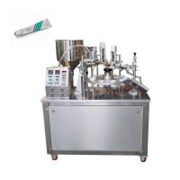 Quality 1.2KW Tube Filling Sealing Machine Aluminum SS316L for sale