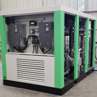 China 110KW Water Lubricated Quiet Oil Free Screw Compressor For Medical Use factory