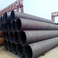 Quality Railing 6m SS Round Black Mild Steel Pipe A106b A53b Q345b for sale