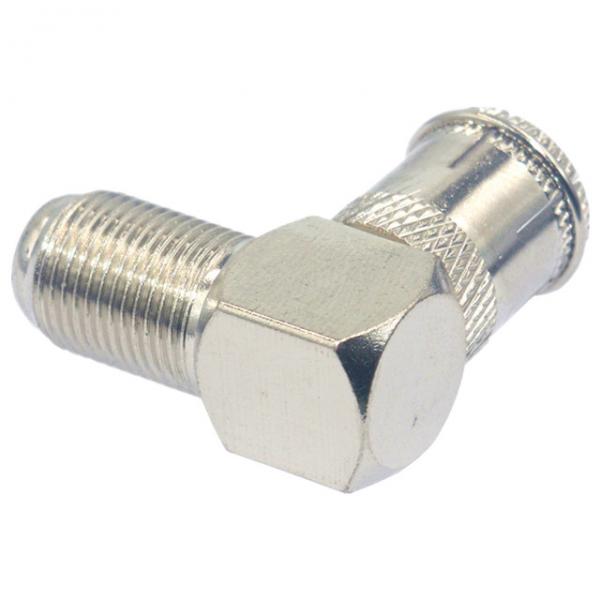 Quality Right Angle L Typ Quick Plug Conversion Bend F Connector for sale