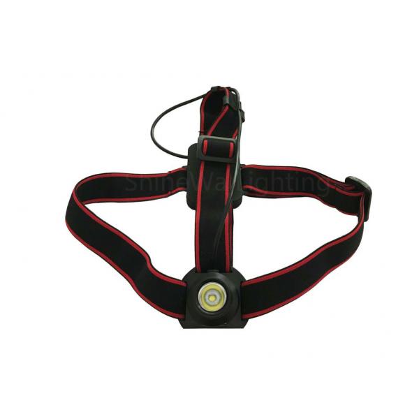 Quality High Power Outside Brightest Headlamp / Battery Powered Led Headlamp Simple Design for sale