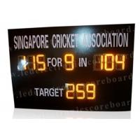 China Multi Functional Portable Cricket Scoreboard Electronic UV Protection Board factory