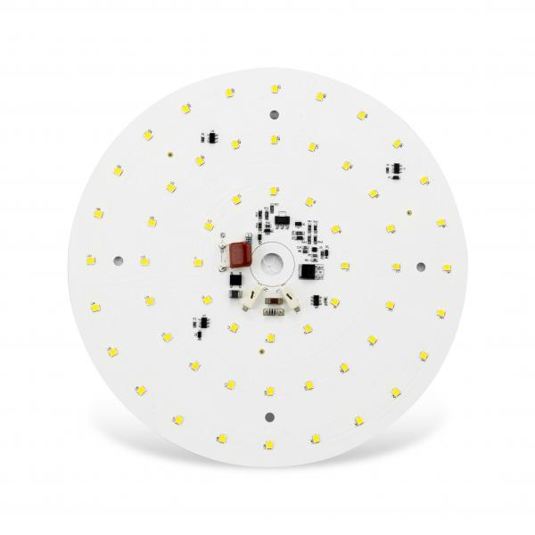 Quality Flicker Free Round AC Led Module D100mm 120V Aluminum PCB For Ceiling Light for sale