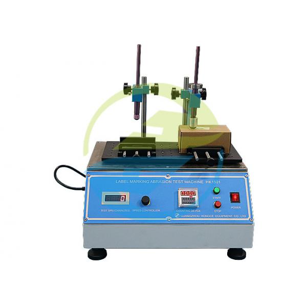 Quality IEC 60335-1 Home Appliance Marking Machine Durable Testing Equipment Adjustable Speed for sale