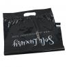 China 12x15 Black poly mailers with die-cut handle,plastic handle carry bags, handle plastic bags,mailing bag with handle factory