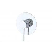Quality Single lever in wall concealed bath shower mixer annular knurl handle bathroom for sale