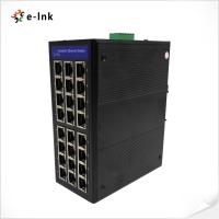 China Managed And Unmanaged Fiber Industrial Ethernet Switch 24 Port 10Base-T 100Base-T factory