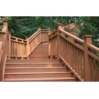 China ECO Recycle Wpc Stair Railing Plastic Superior Systems Vinyl Railing Decking factory