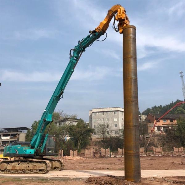 Quality Thickened 40-47T Excavator Pile Driver For KOMATSU DOOSAN VOLVO for sale